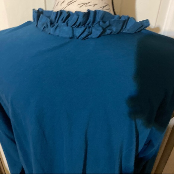 NWOT Ladies Size XL 18/20 Lands End Long sleeve Blouse - Picture 6 of 12